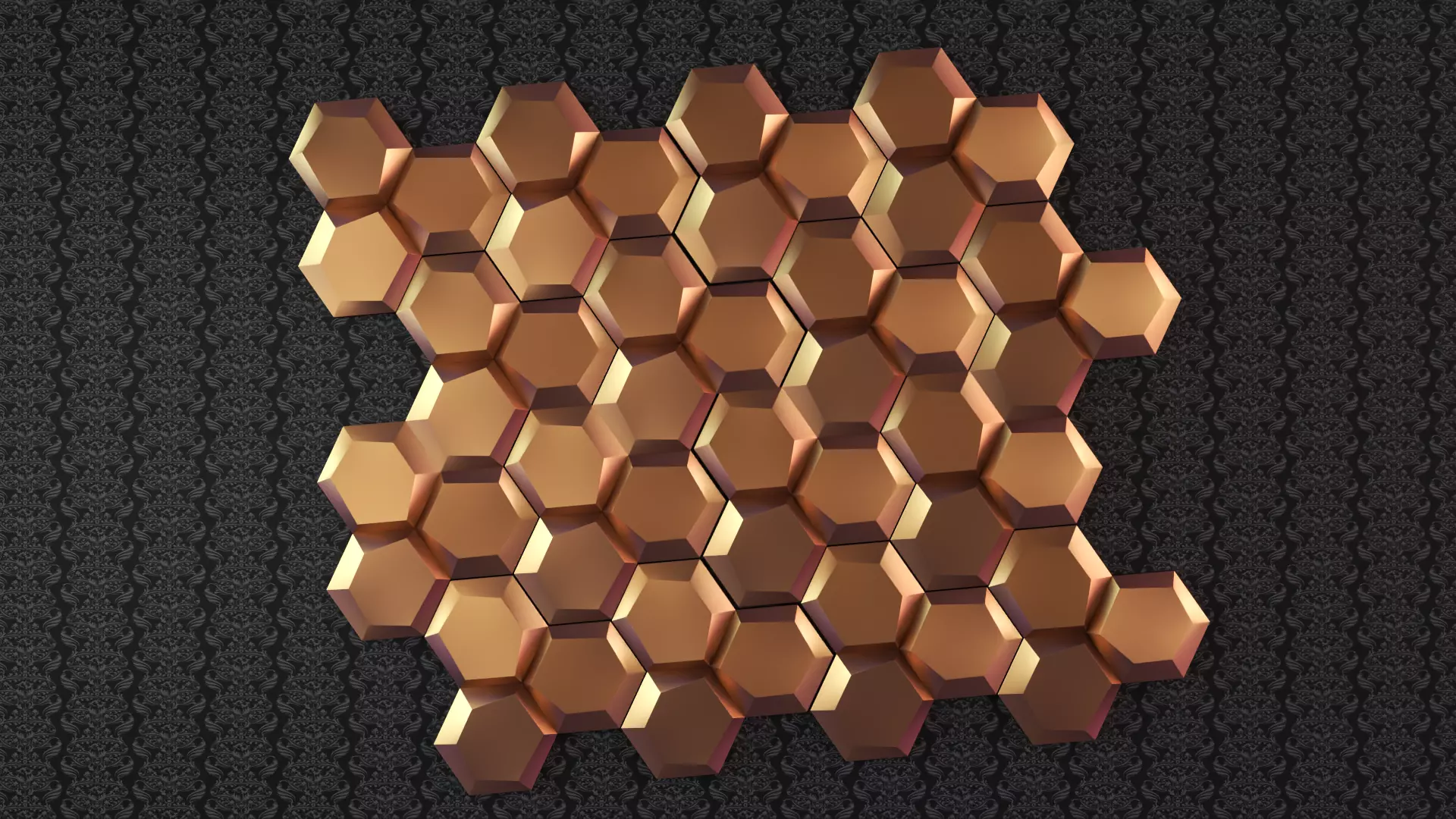 3D WALL PANEL  collection 2 of14 3D print model_0