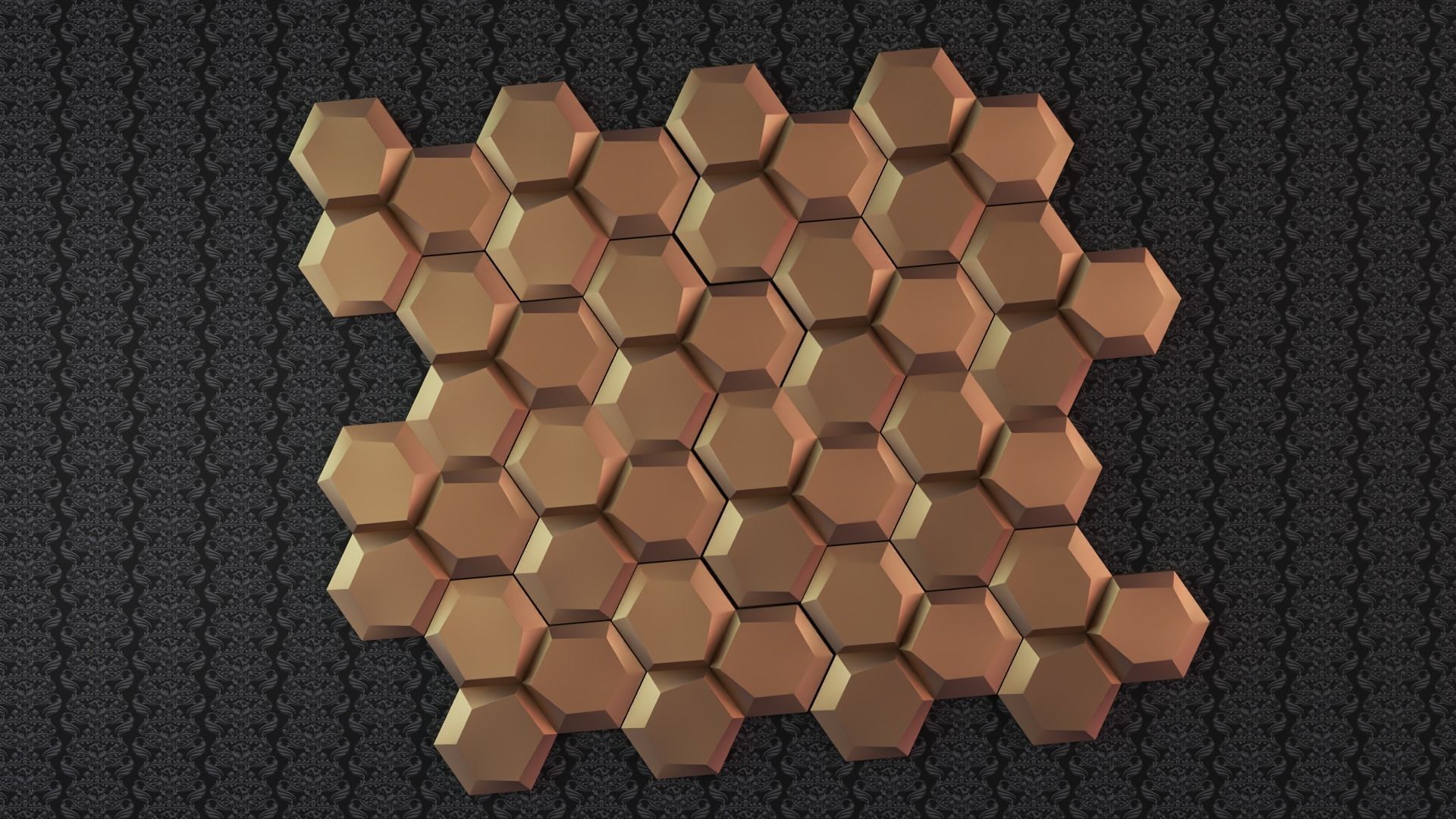 3D WALL PANEL  collection 2 of14 3D print model_8