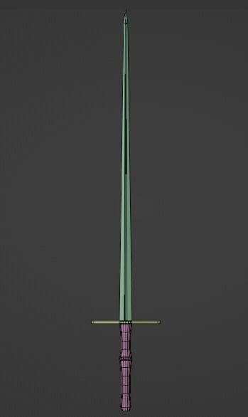 European Swords 01 3D model_17