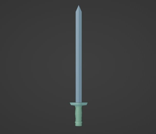 European Swords 01 3D model_29