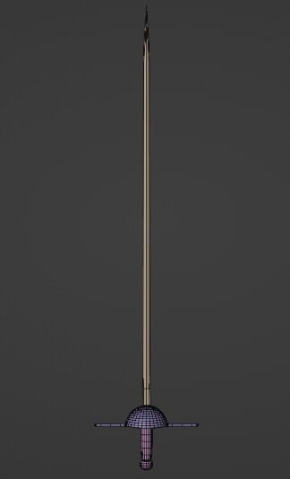 European Swords 01 3D model_25