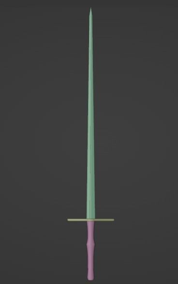 European Swords 01 3D model_15