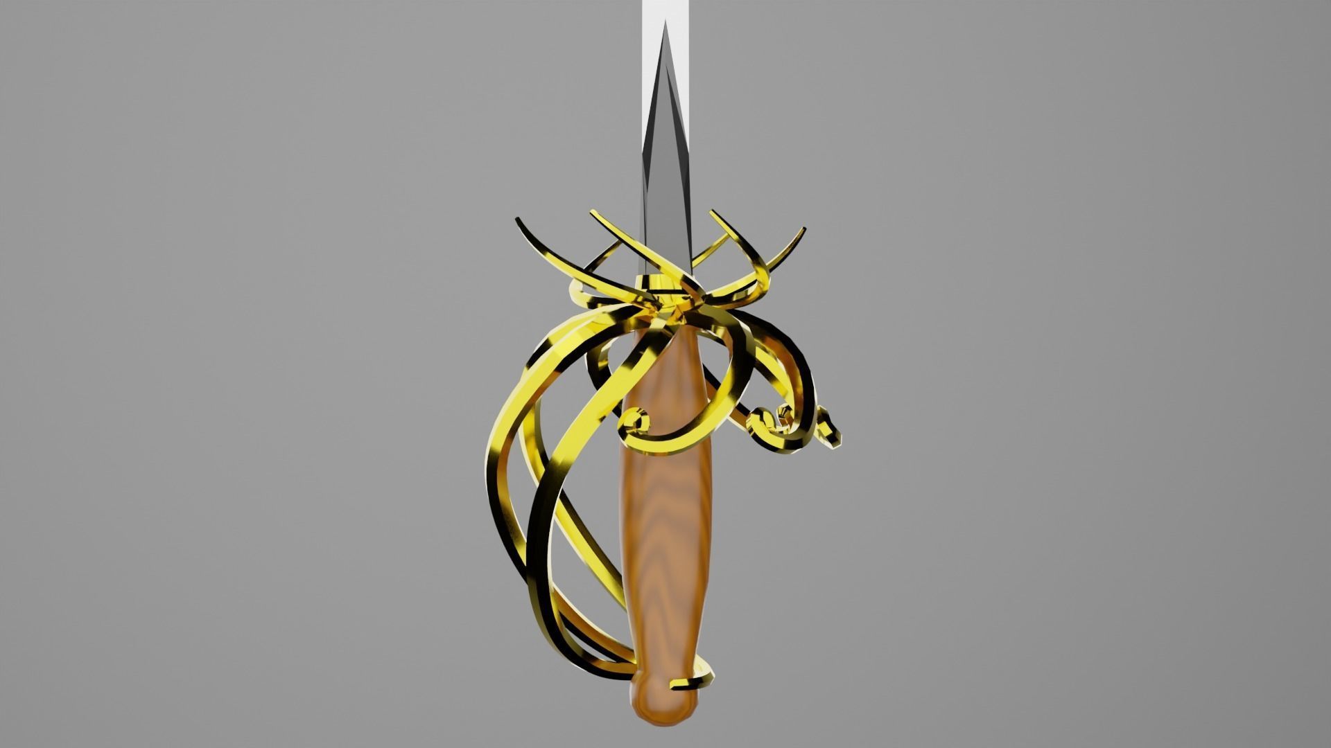 European Swords 01 3D model_18