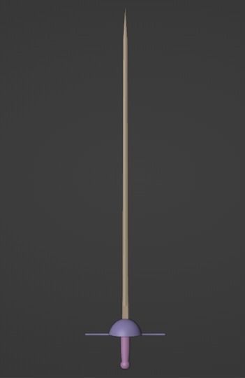 European Swords 01 3D model_23