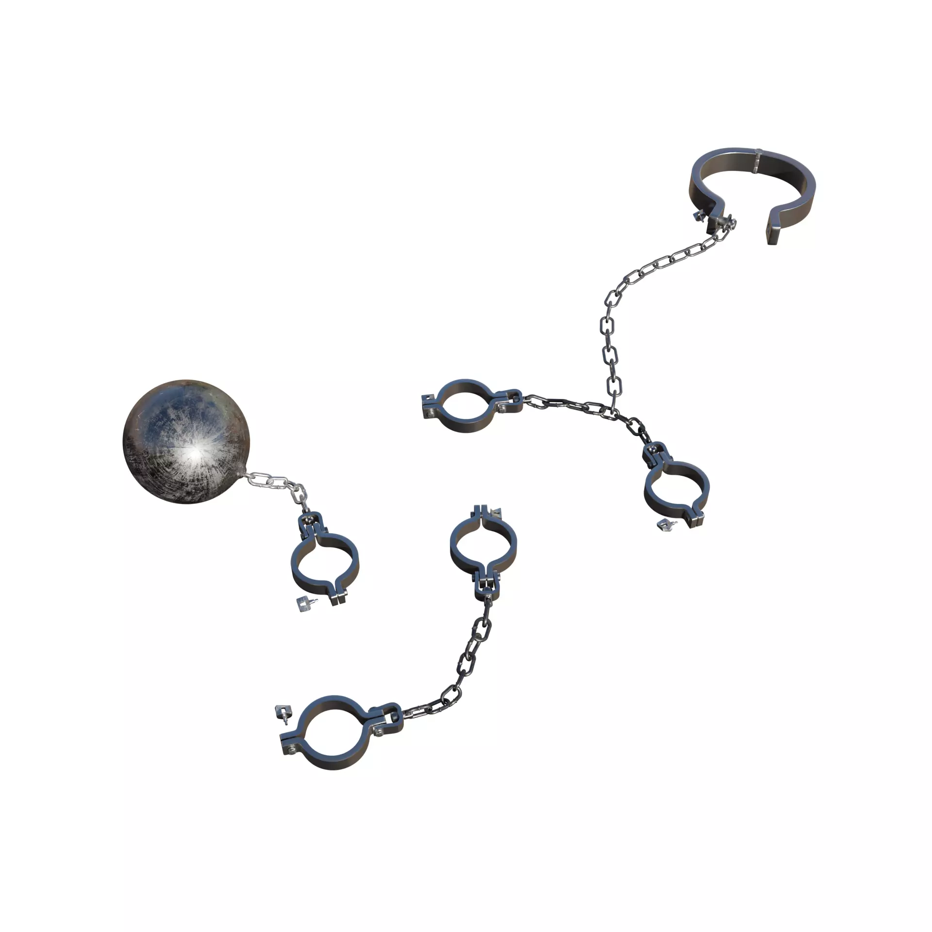 Steel Shackles And Cuffs Collection _0