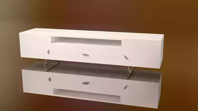 TV stand Muzaffer Enzio white