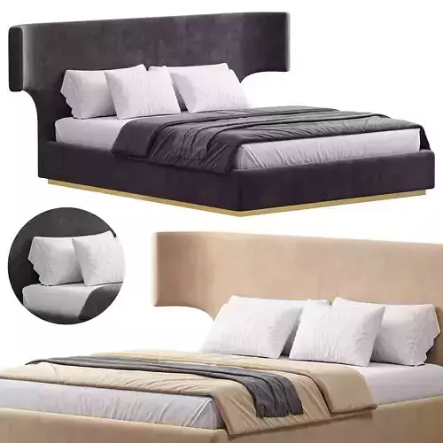  Venice Bed By Casaricca 3D model