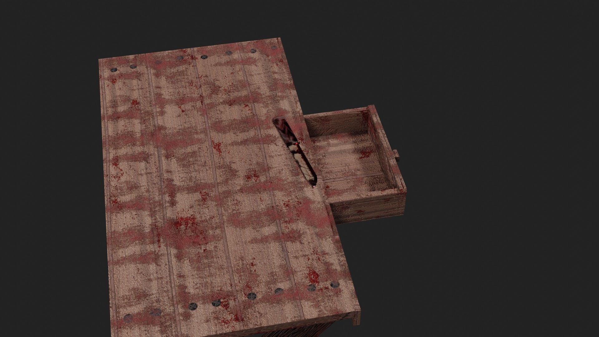 Dark Artifacts Bundle Bloodbound Blade Slaughter Table 3D Models Low-poly 3D model_1