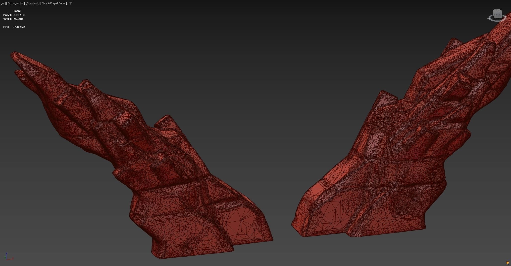 Brutalist Monument 3D model_18