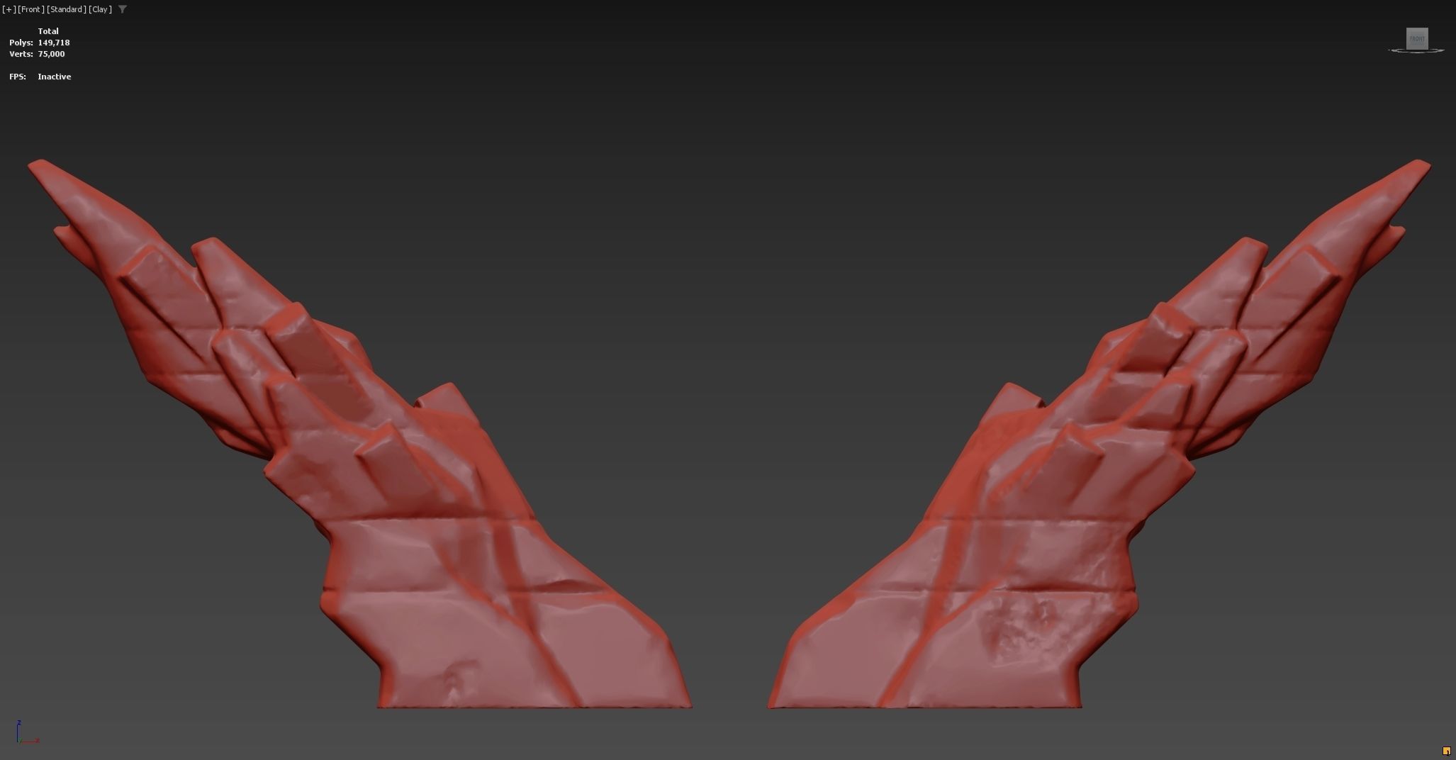 Brutalist Monument 3D model_21