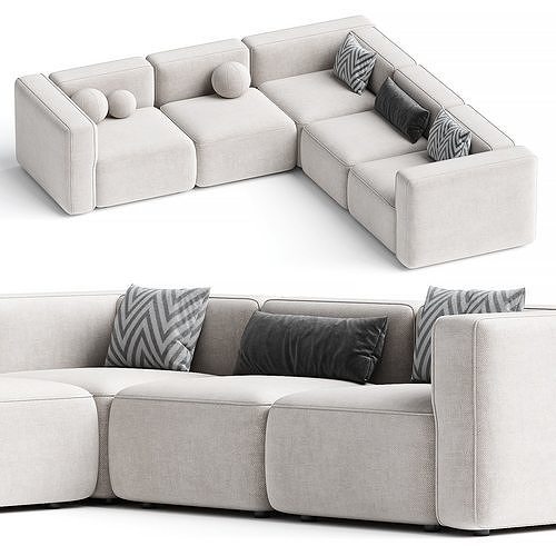 Basecamp Corner Sofa 3d model 3D model