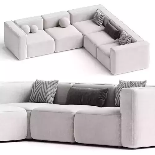 Basecamp Corner Sofa 3d model