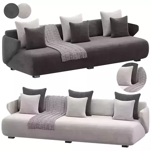 COUPLE sofa by Emmemobili