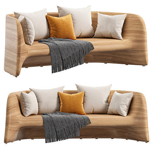 KNOKKE sofa by Emmemobili 3D model