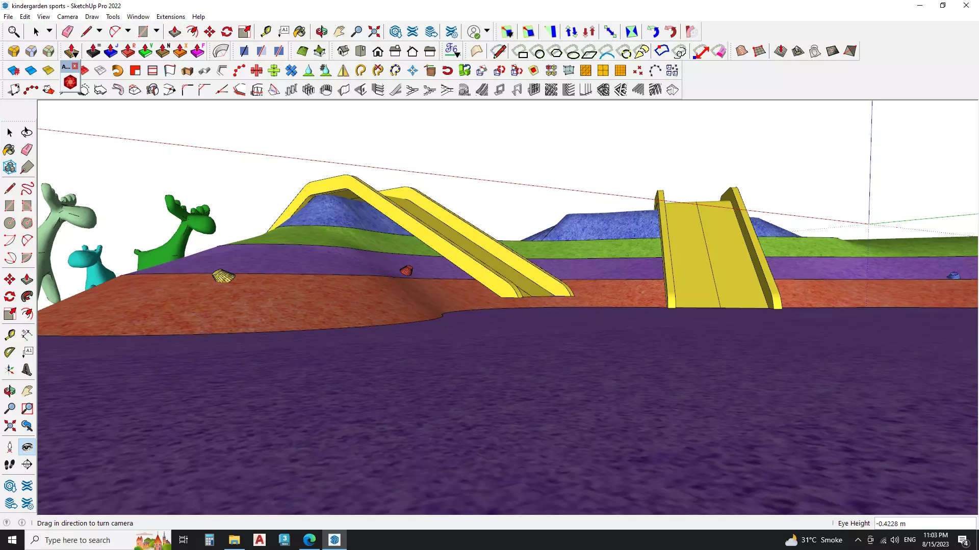 play area exterior model 3D model
