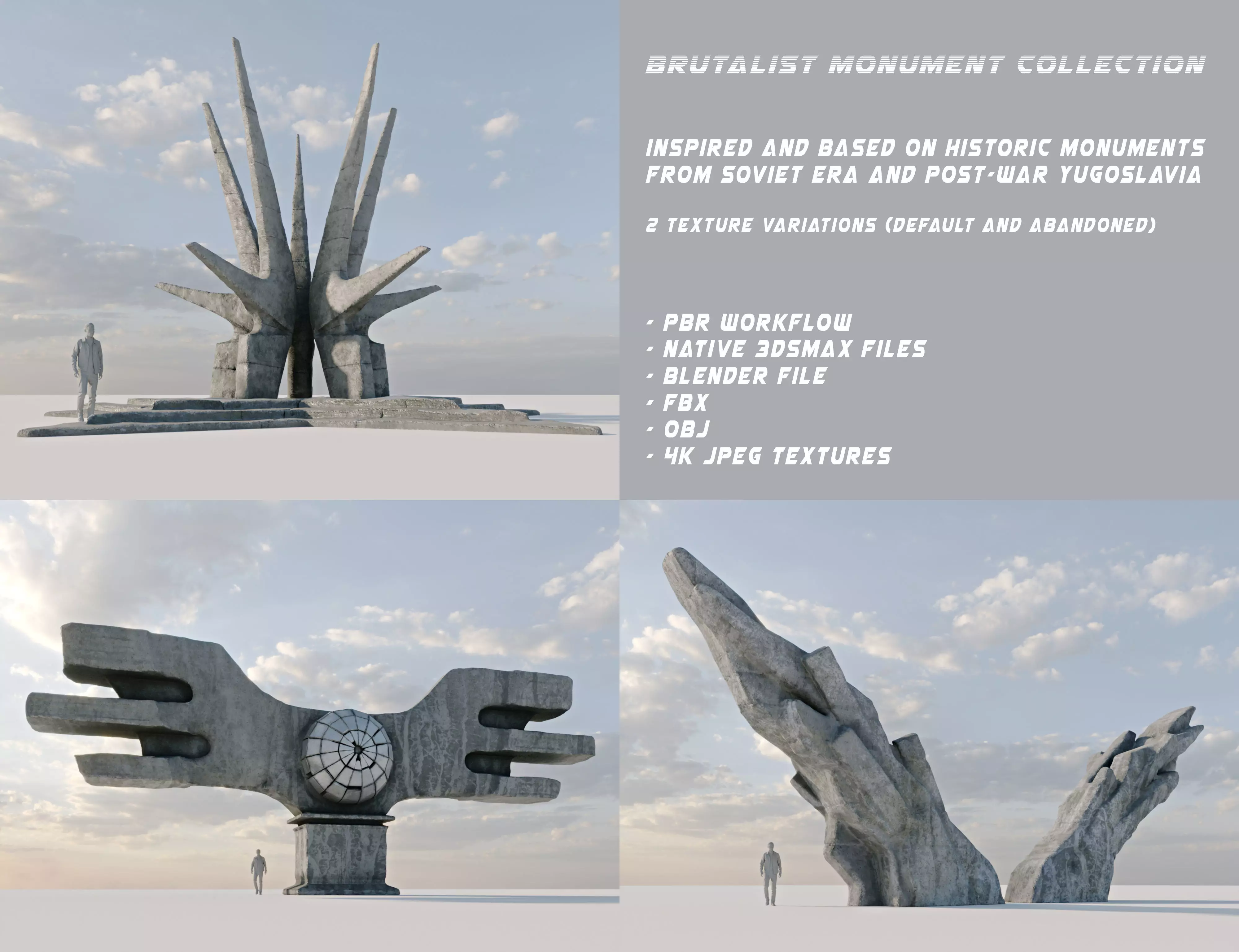 Brutalist Monument Collection _0