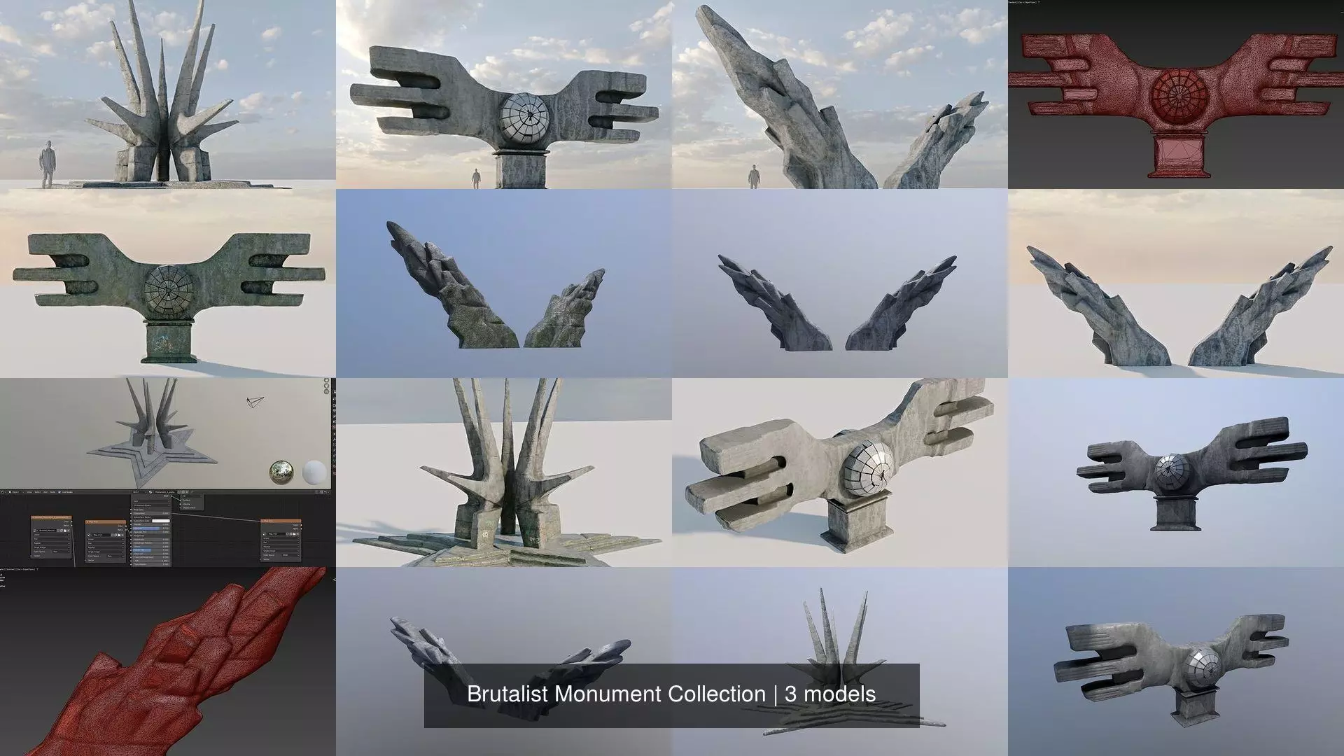 Brutalist Monument Collection _1