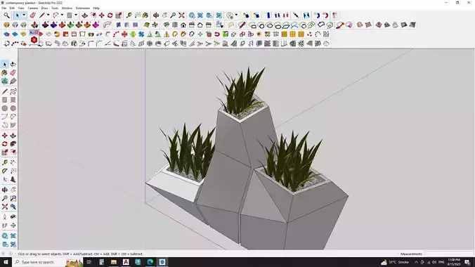Planter 3d model