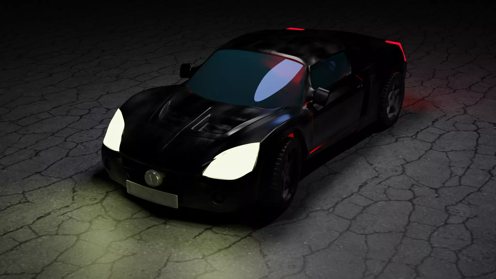 Sport car Free 3D model