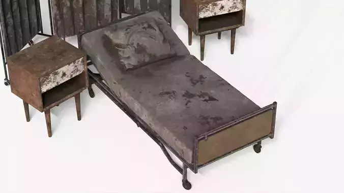  Abandoned Hospital Room