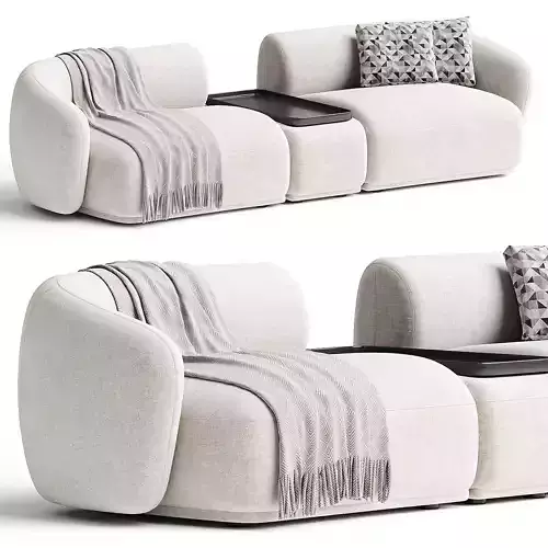 RENE MERIDIANI SOFA 3d model