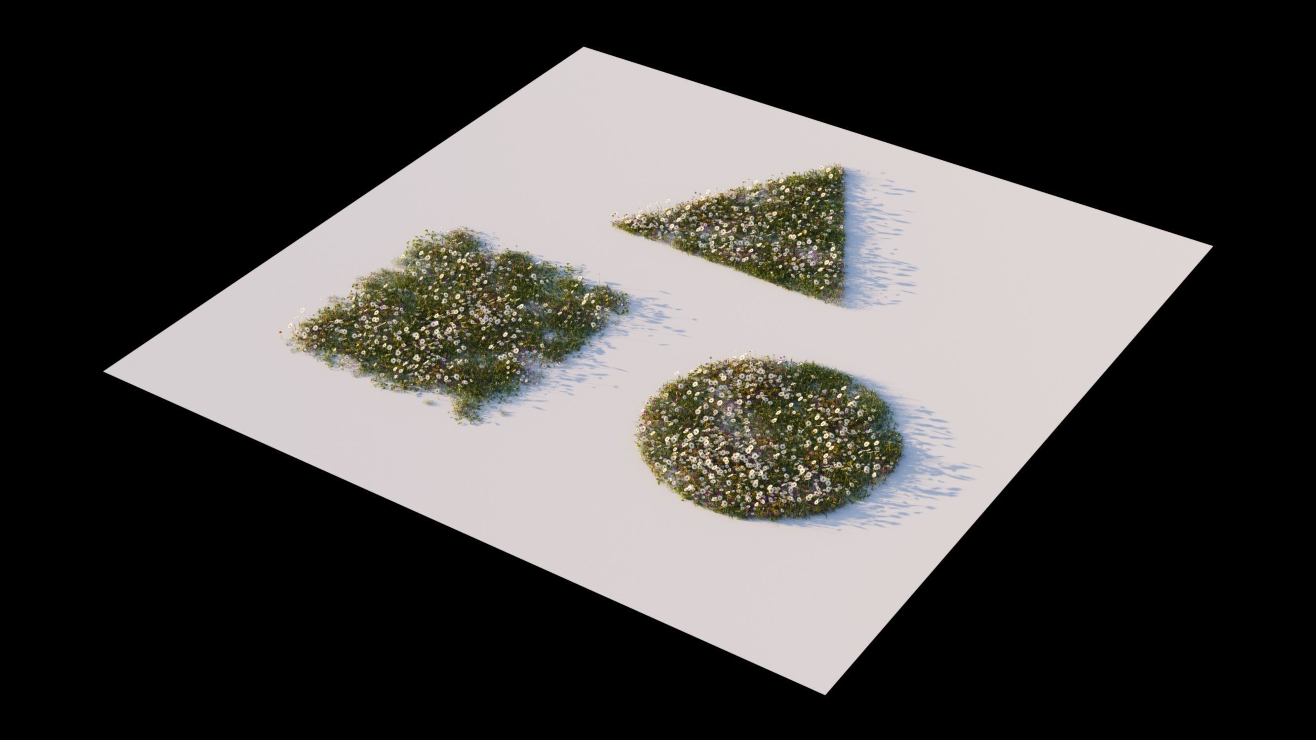 Grass setup - Chaos scatter for Cinema 4D and Corona 3D model_8