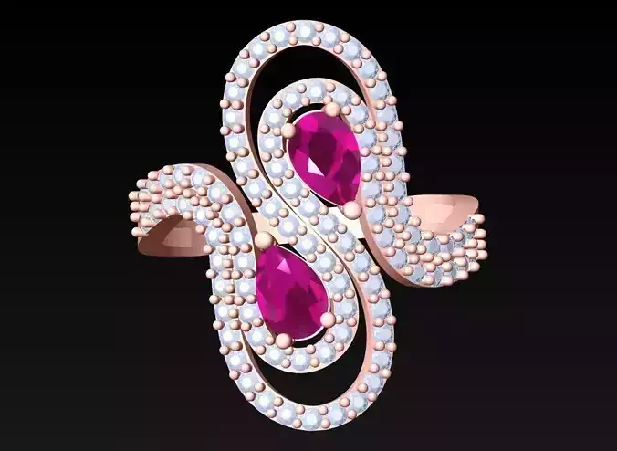 Diamond Ring - Womens Rings - SN348