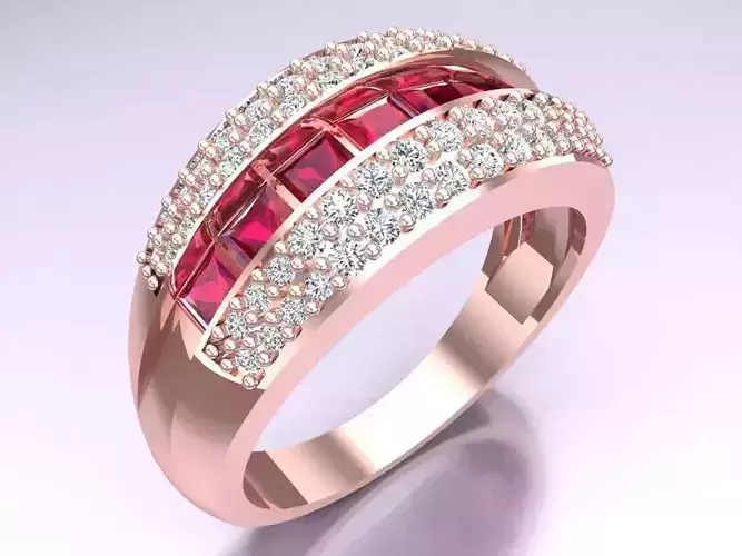 Diamond Ring - Womens Rings - SN349