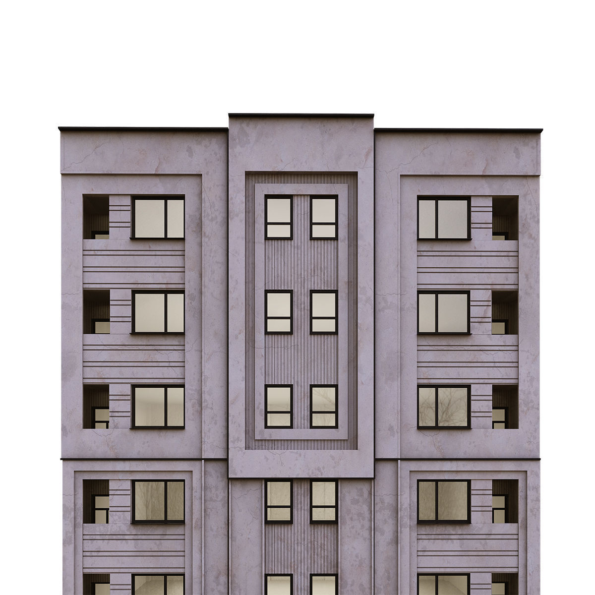 Building stone 3D model_3