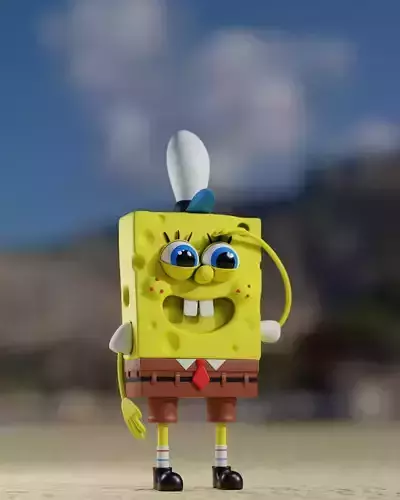 Spanch Bob  3D model