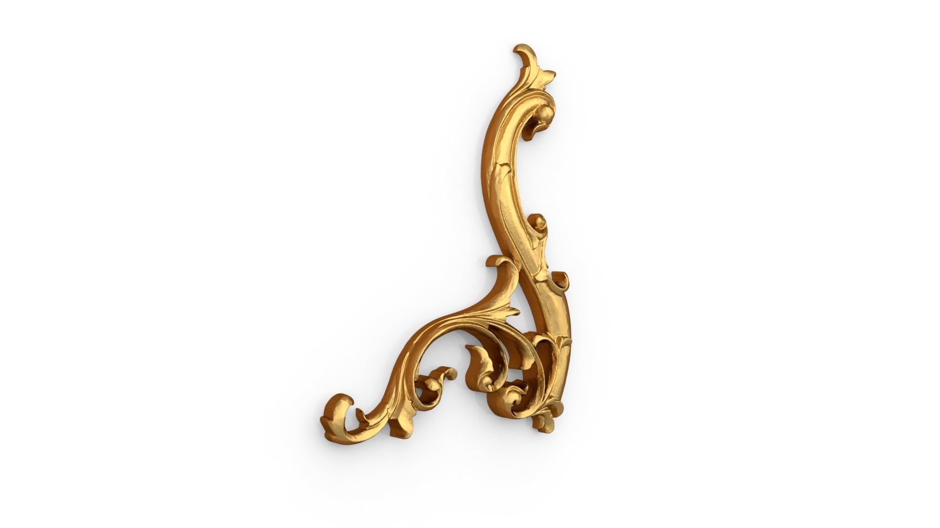 Classic decor ornament 317 3D model_1