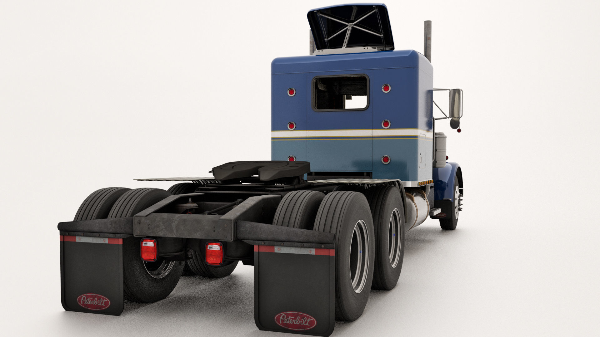 Peterbilt 359 Complete 3D model_3