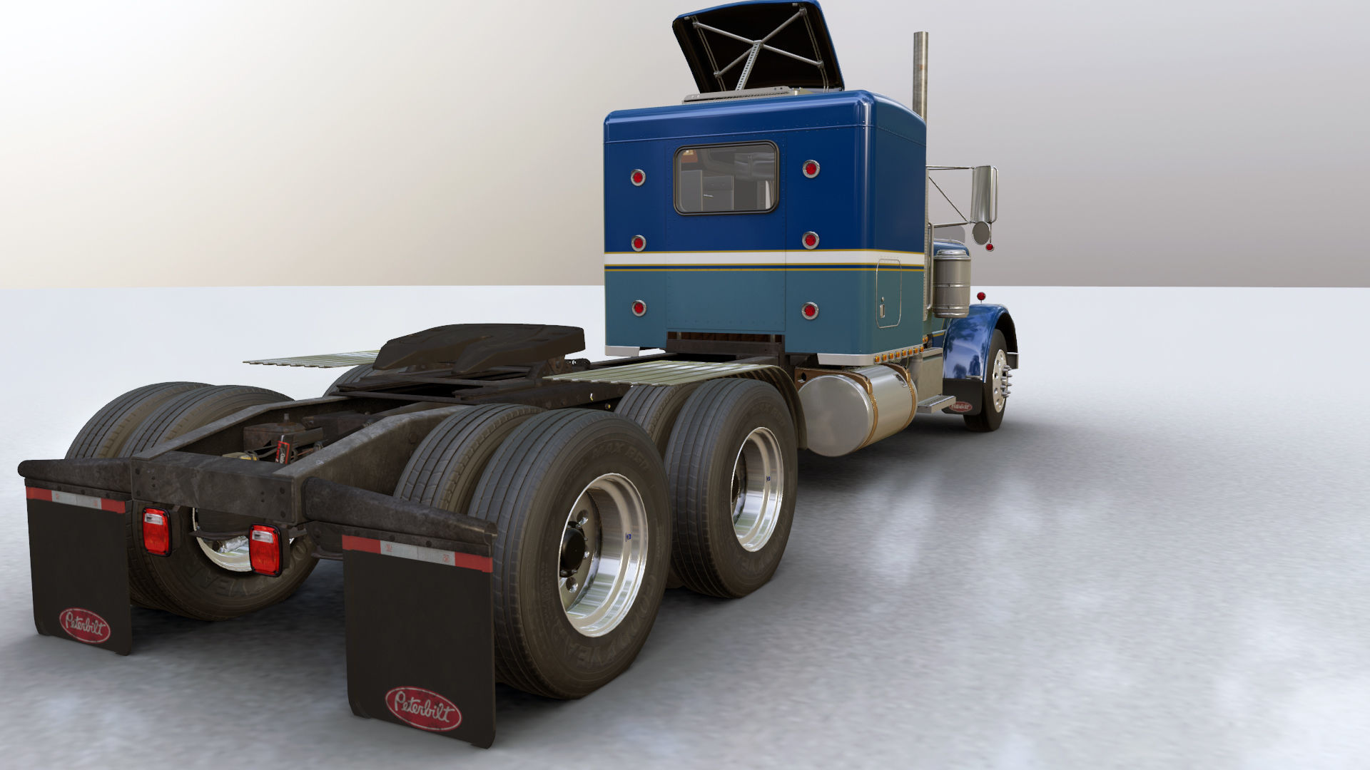 Peterbilt 359 Complete 3D model_17