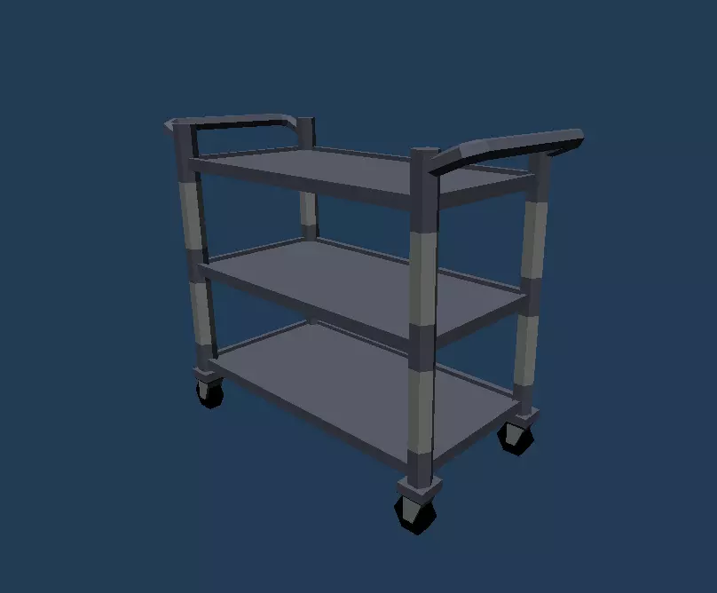Medical Cart Free 3D model