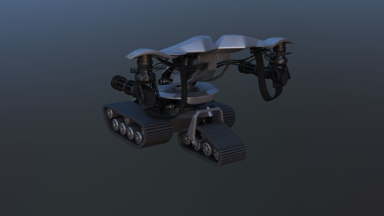 Terminator T1 from Terminator 3 Movie 3D model_7