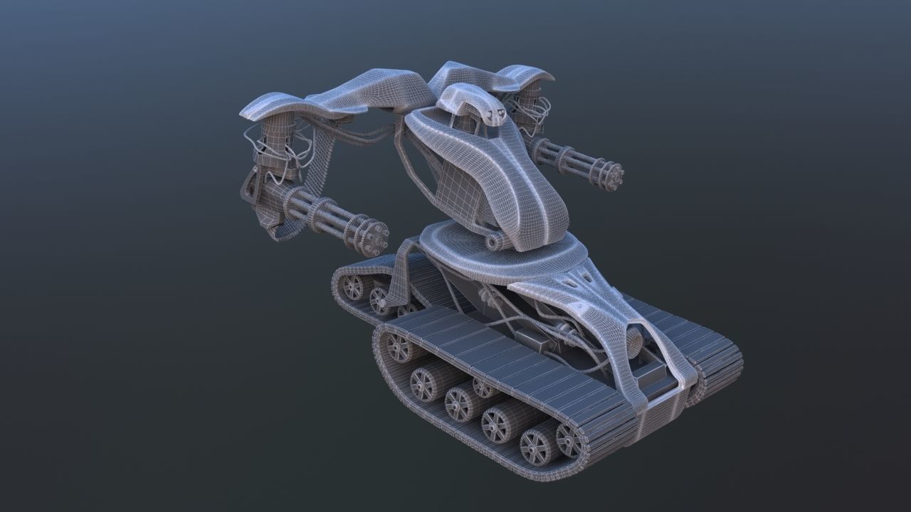 Terminator T1 from Terminator 3 Movie 3D model_15