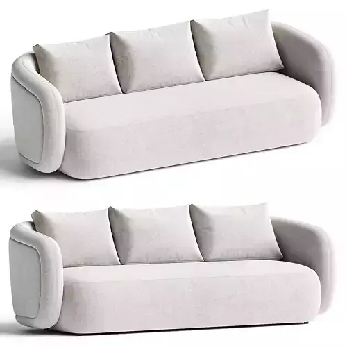 Volta 3 seater sofa 3d model
