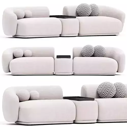 MERIDIANI RENE Sofa 3d model 