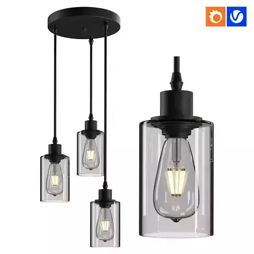 CADELON Glass Pendant Light