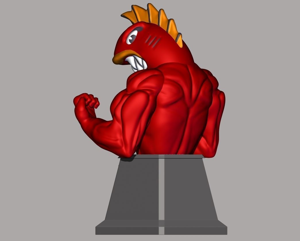 Flying Hellfish 3D print model_7