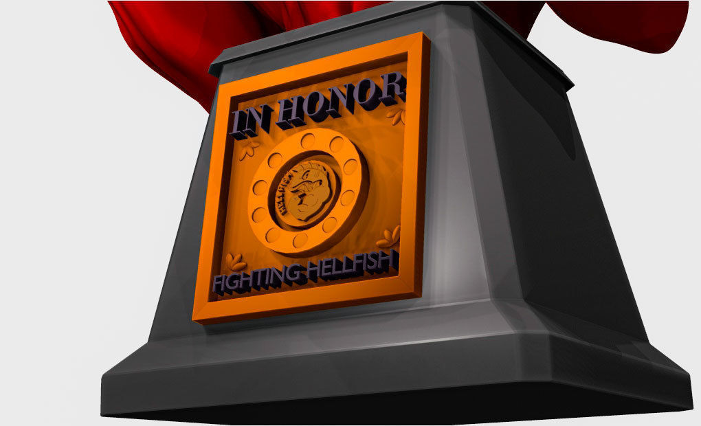 Flying Hellfish 3D print model_5