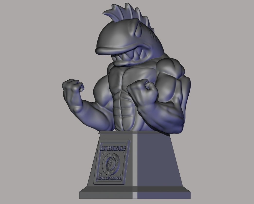 Flying Hellfish 3D print model_8