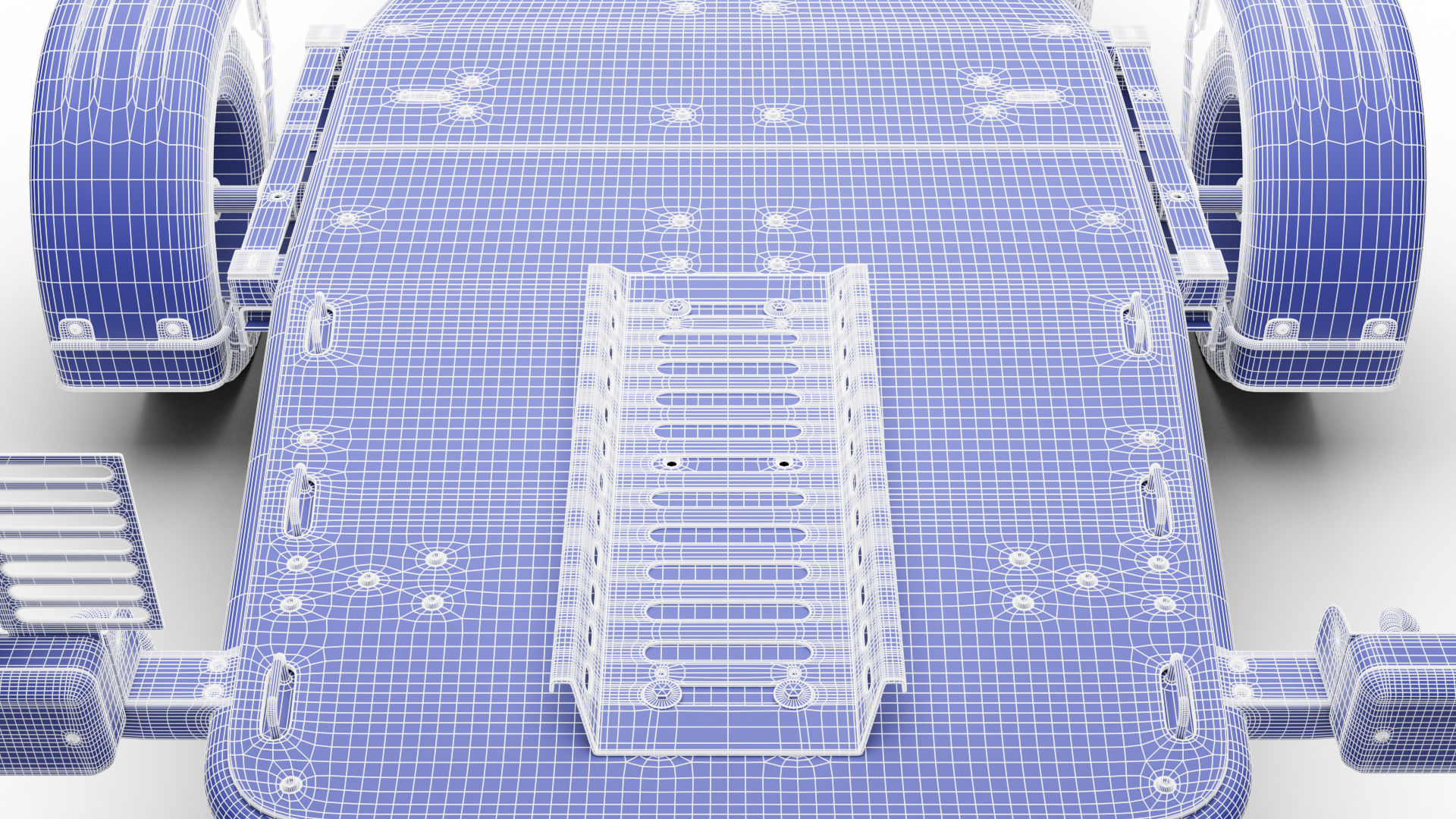 Motorcycle trailer 3D model_23