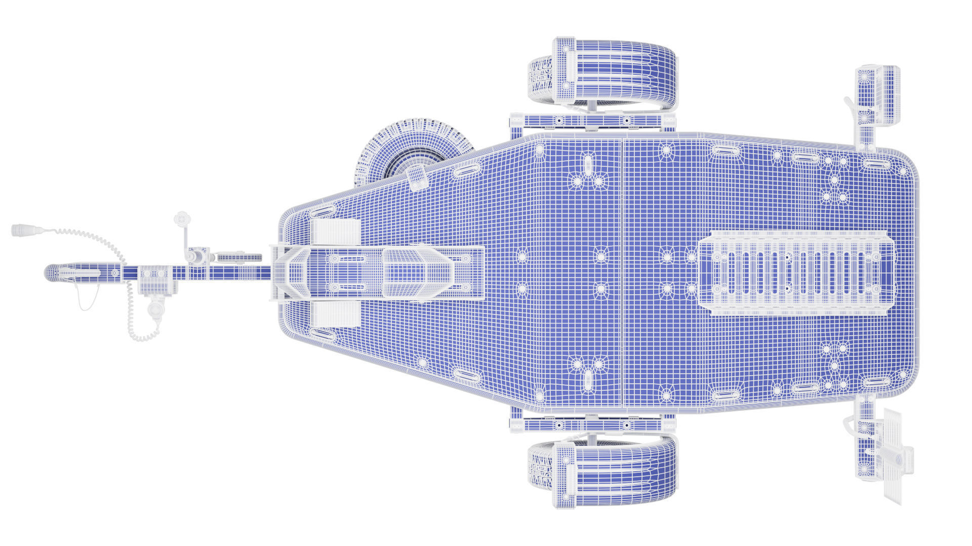 Motorcycle trailer 3D model_25