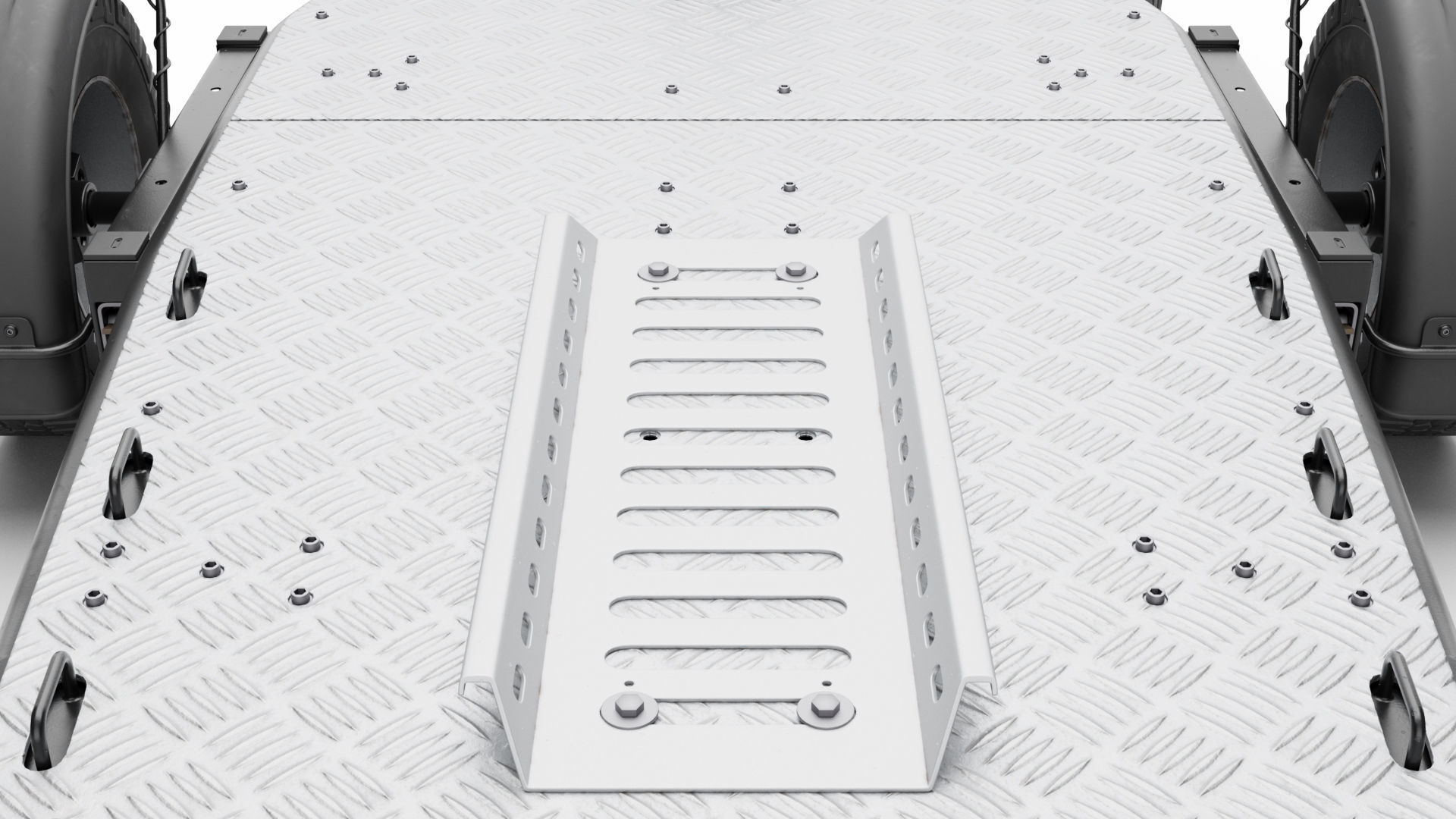 Motorcycle trailer 3D model_18