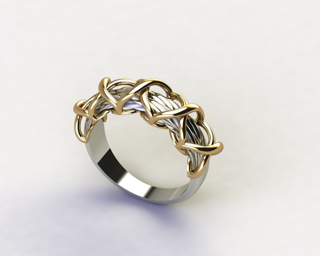 FASHION RING  3D print model_1