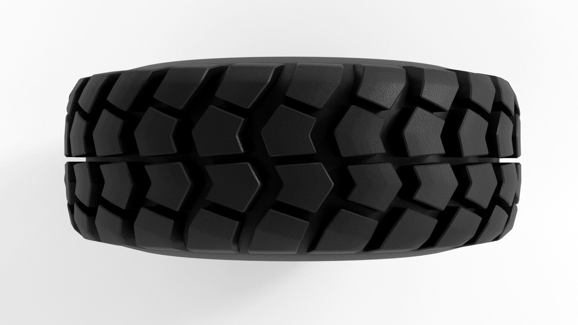 Truck Tire 3D model_3