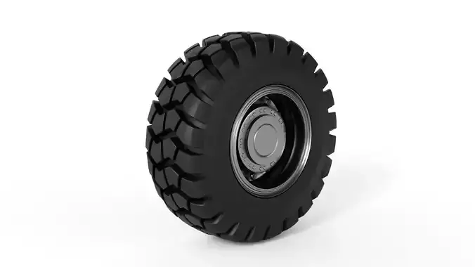Truck Tire 3D model