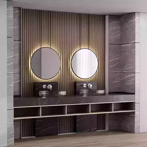 Bathroom furniture by inbani faucet set 61