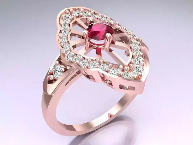 Diamond Ring - Womens Rings - SN357